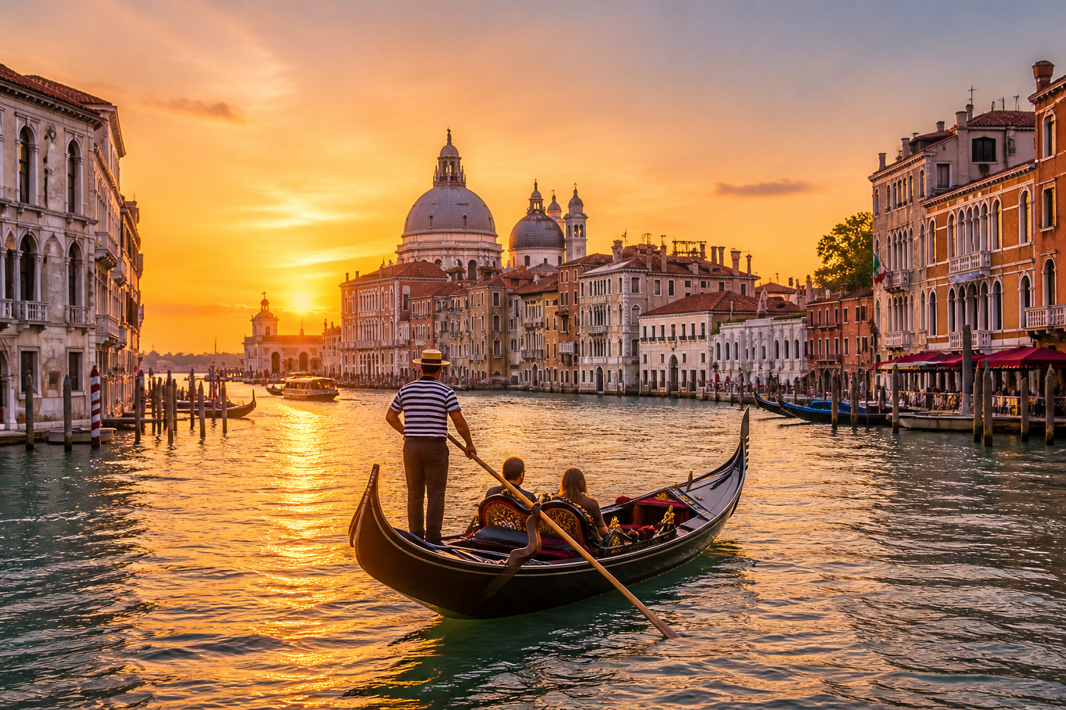 Gondole e Canal Grande