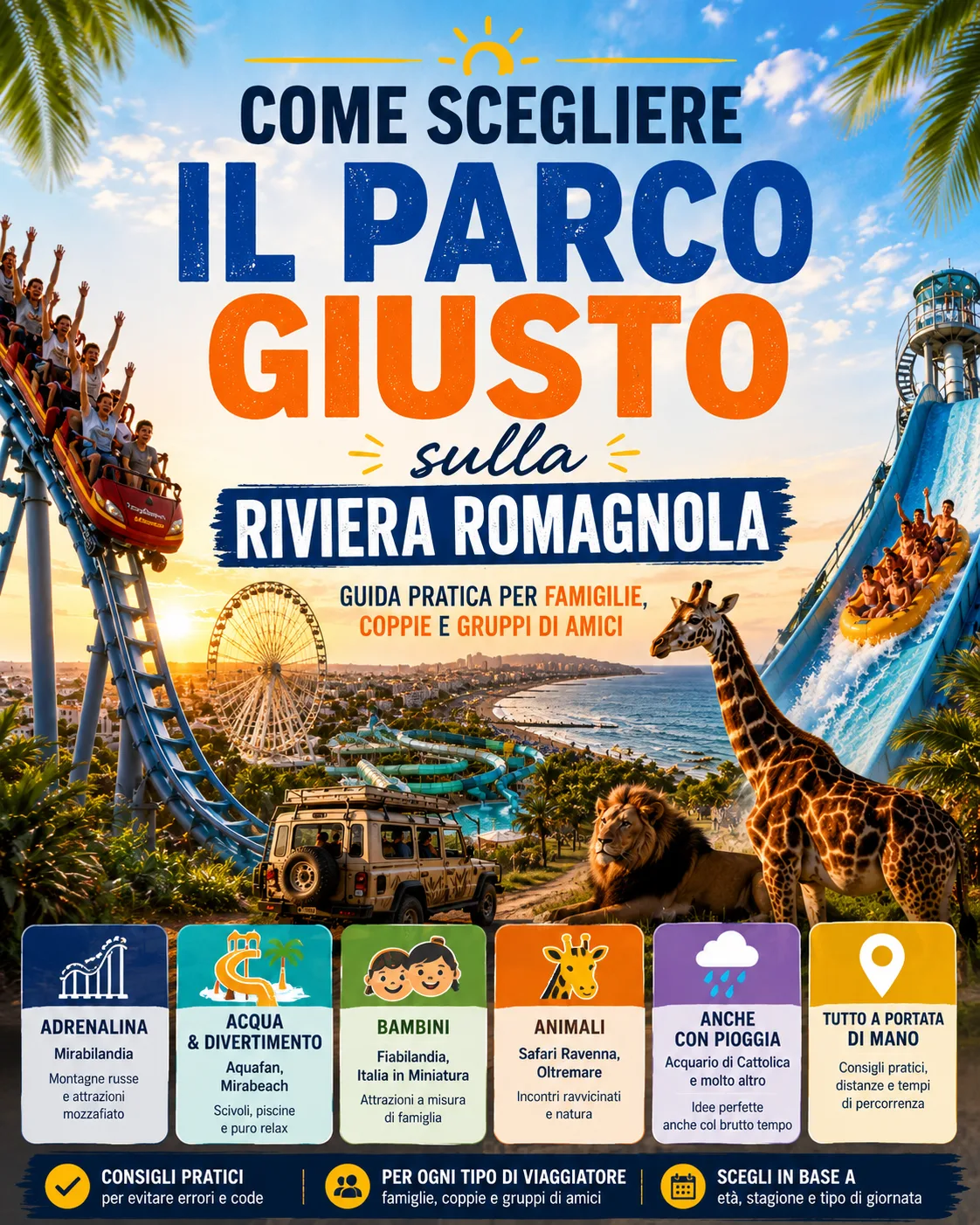 Come scegliere il parco giusto della Riviera Romagnola