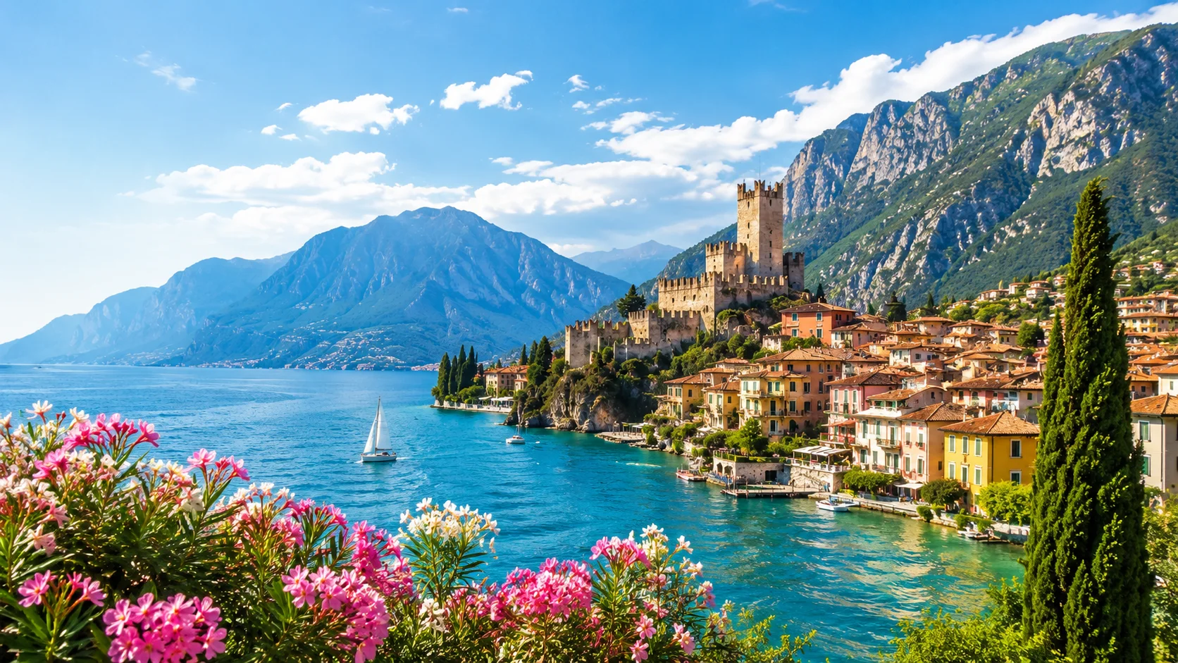 La prima volta sul Lago di Garda