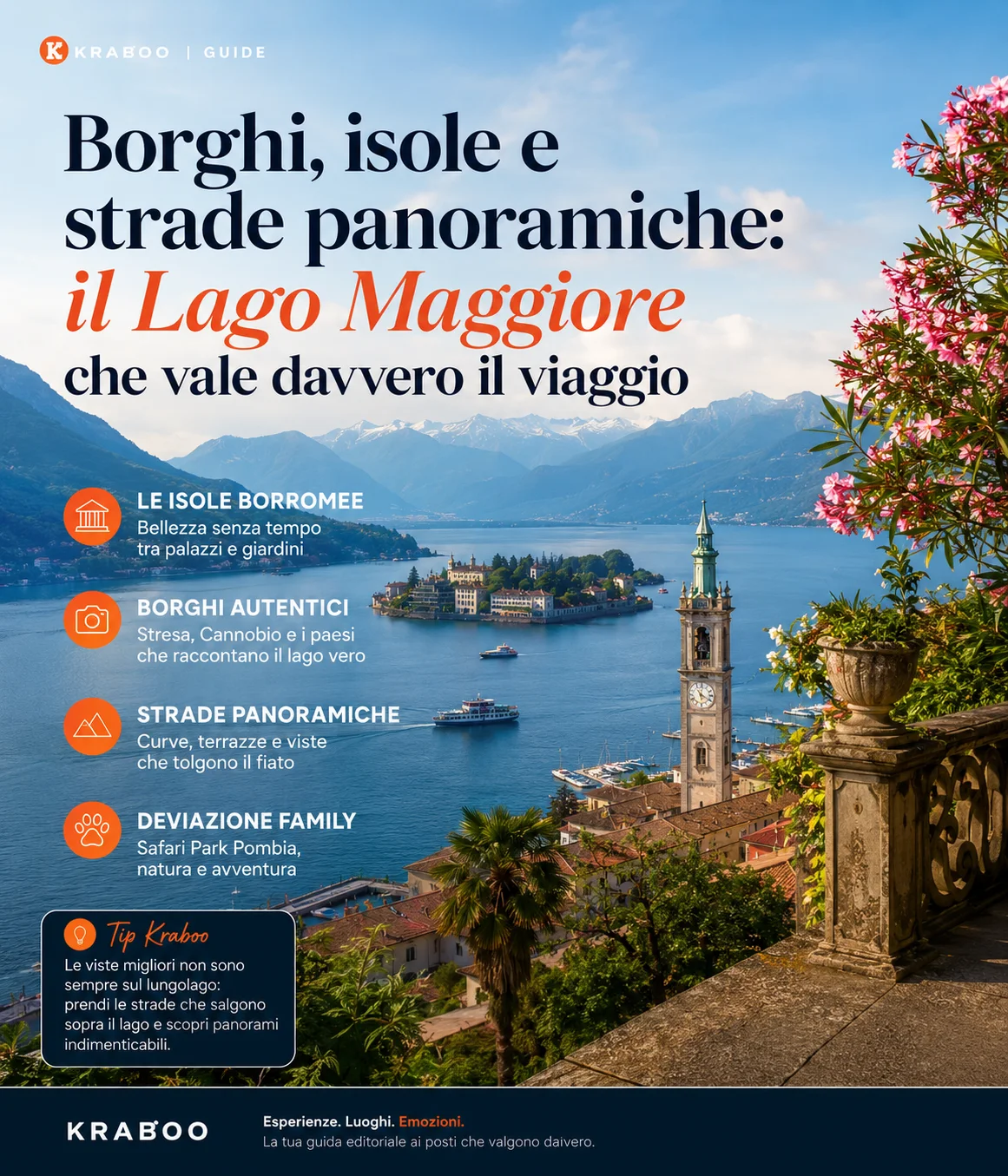 Borghi, isole e strade panoramiche