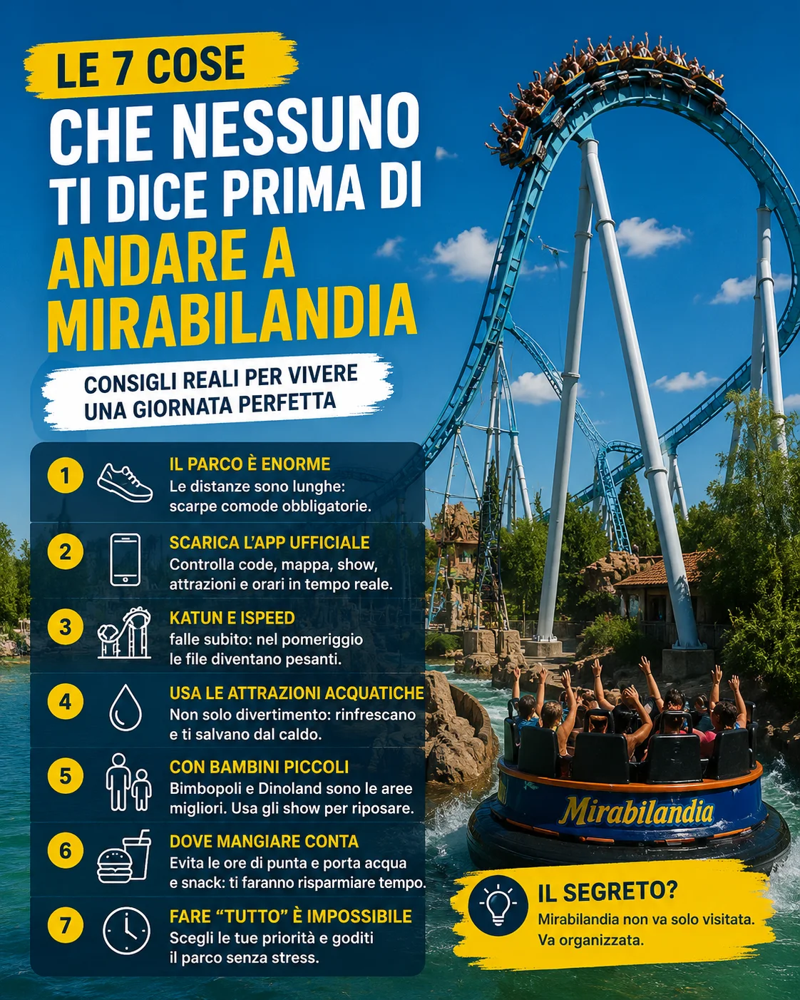 Le 7 cose che nessuno dice di Mirabilandia