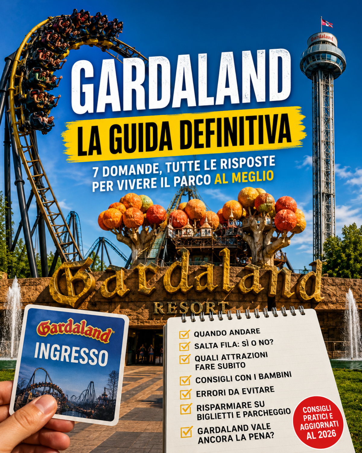 Le 7 domande che tutti si fanno prima di andare a Gardaland
